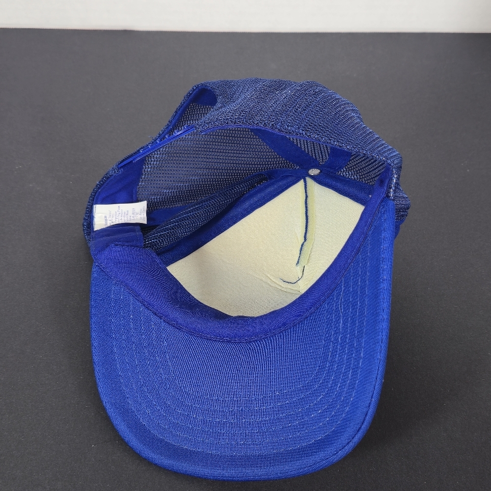 Vintage Procor Blue Trucker Snapback Hat Cap - Picture 5 of 6